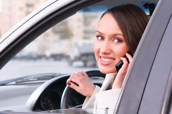 Talking phone — Stock Photo, Image