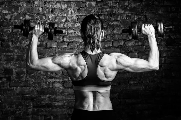 Mujer fuerte — Foto de Stock