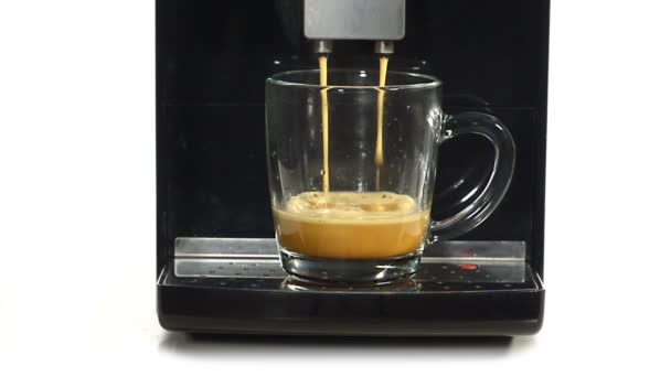 Máquina de café — Vídeo de stock