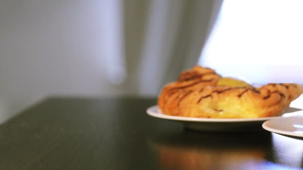 ถ้วยและขนมปัง — วีดีโอสต็อก