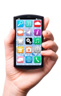 dokunmatik ekran smartphone