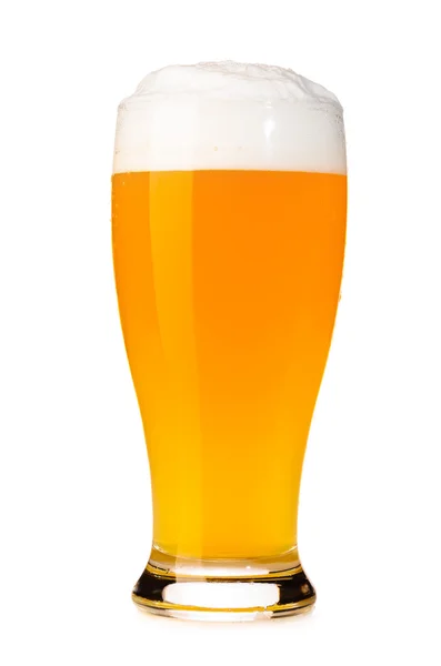 Fresh unfiltered beer — Stock Photo, Image