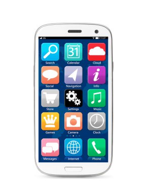 dokunmatik ekran smartphone