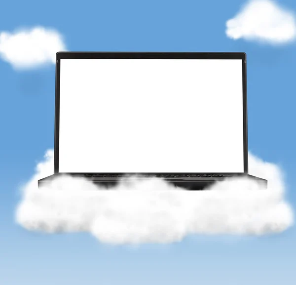 Tecnologias de nuvem — Fotografia de Stock