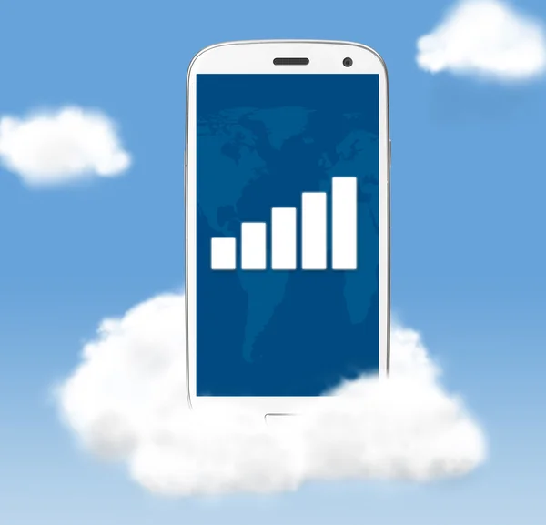 Tecnologías Cloud — Foto de Stock