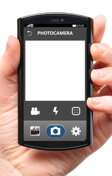 Videocamera del telefono — Foto Stock