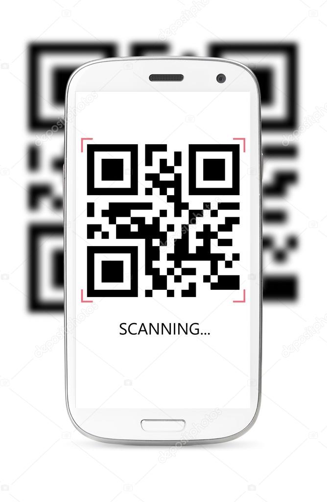 scanning QR code