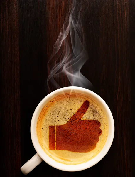 Sociale koffie. — Stockfoto