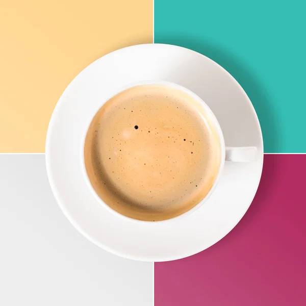 Neat coffee cup — Stock Photo, Image