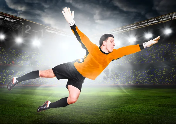 Goal keeper — Stockfoto