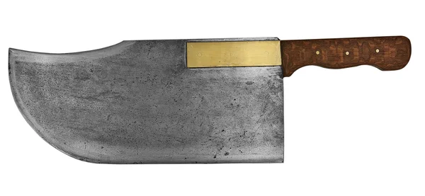 Cuchillo carnicero vintage — Foto de Stock