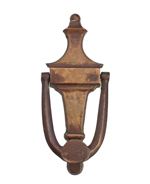 Vintage brass door knocker — Stock Photo, Image