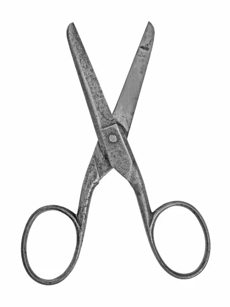 Vintage craft household scissors — Stock Photo, Image