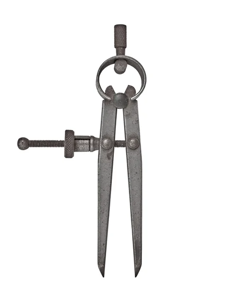 Vintage machinist caliper — Stock Photo, Image