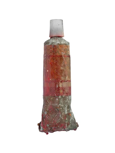 Vintage oil paint tube — Stock Photo, Image