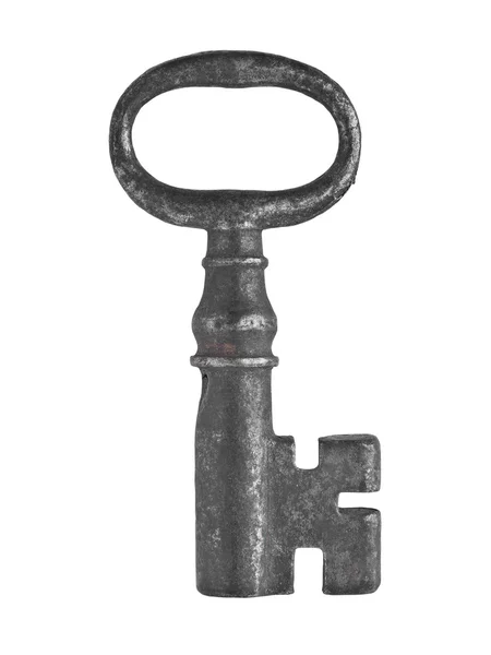 Zabytkowych zamków szafkowych klucz — Zdjęcie stockowe