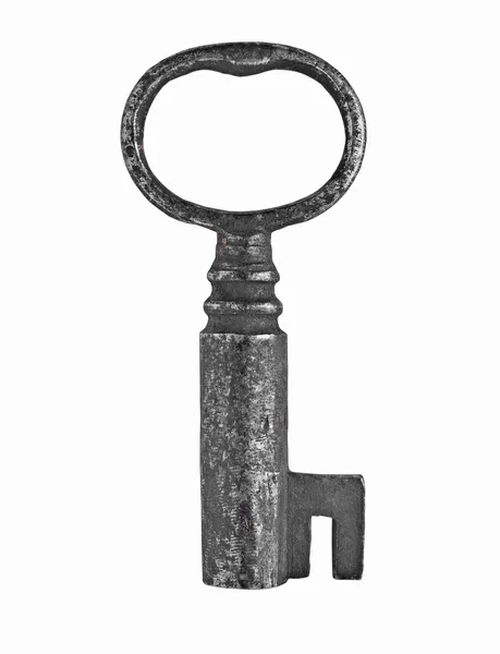 Vintage cabinet lock key — Stock Photo, Image