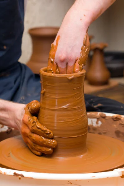 Fabricação de cerâmica — Fotografia de Stock