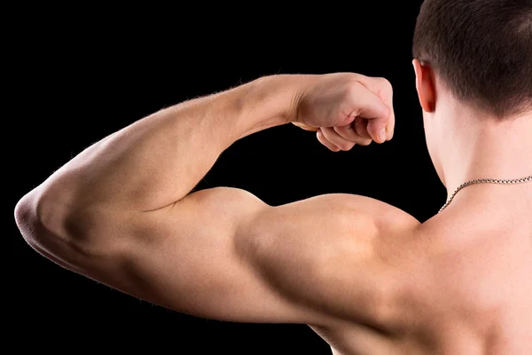 Man's muscular arm — Stock Photo, Image