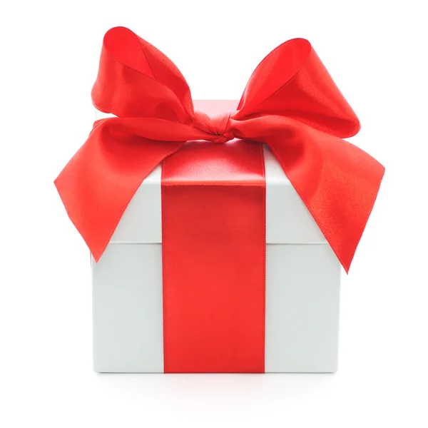 Gift box isolated Royalty Free Stock Images