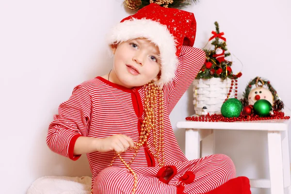 Boy Santa Claus — Stock Photo, Image