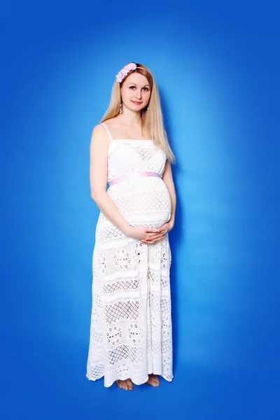 Mujer embarazada. — Foto de Stock