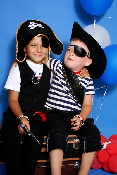 Två pirat — Stockfoto