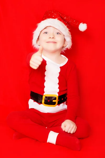 Boy Santa Claus — Stock Photo, Image