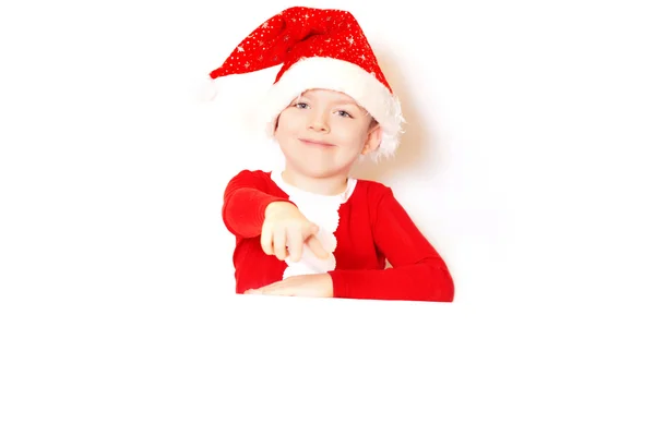 Boy Santa Claus — Stock Photo, Image