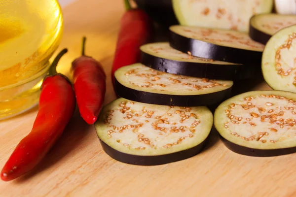 Melanzane fresche — Foto Stock