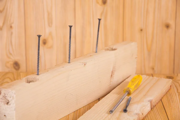 Self-tapping screw — Stock Photo, Image