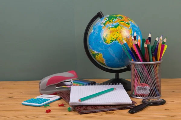 Supplies voor school — Stockfoto