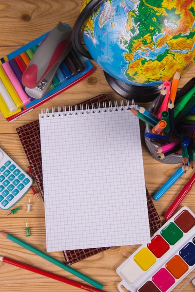 Supplies for school — Stock Photo, Image