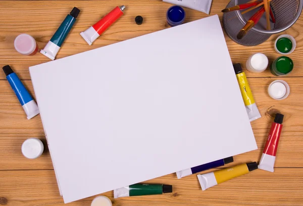 Blank Canvas — Stock Photo, Image