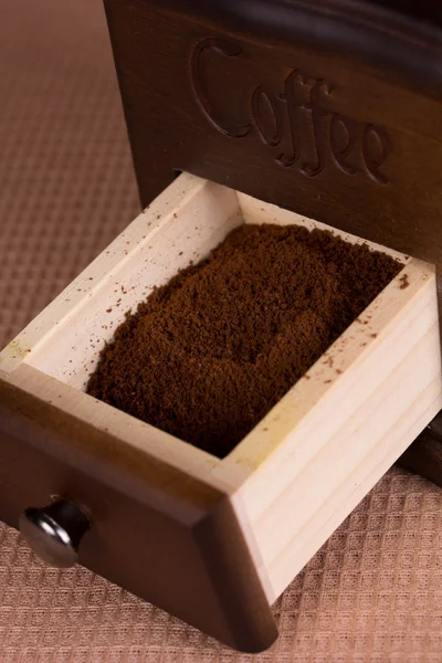 Ground coffee — Stock Photo, Image