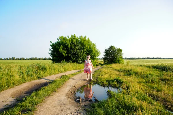 På väg — Stockfoto