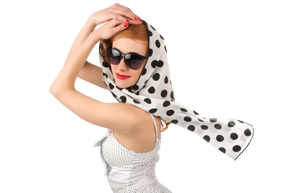 Retro woman — Stock Photo, Image