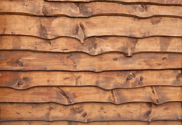 Unhewn wooden boards Stock Image