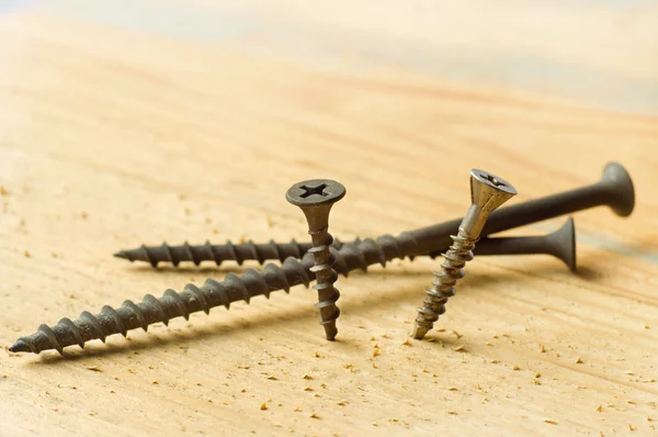 Metal screws — Stock Photo, Image