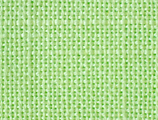 Textura de tecido verde — Fotografia de Stock