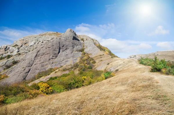 Paesaggio montano in autunno. — Foto Stock