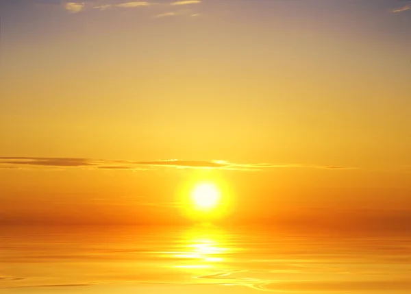 Fondo del cielo al atardecer — Foto de Stock