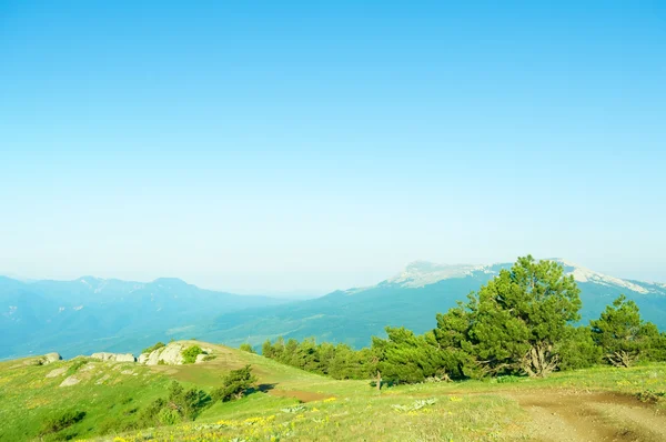 Краєвид на гори — стокове фото