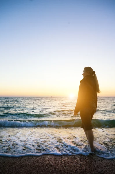 Female silhouette — Stock Photo, Image