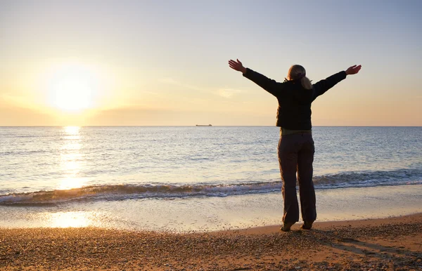 Female silhouette — Stock Photo, Image