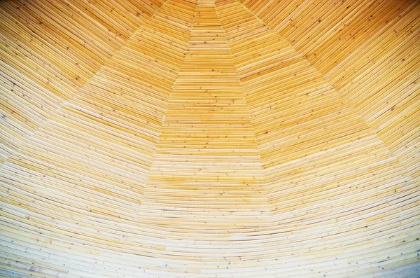 Kruhové střecha ze dřeva — Stock fotografie