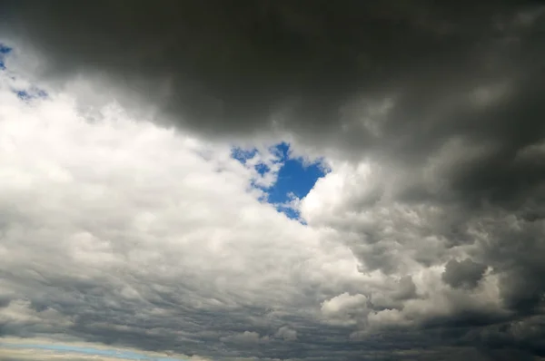 Drámai Viharos Felhőkkel Természet Összetétele — Stock Fotó