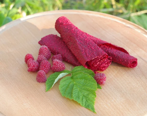 Raspberry Sweets Prepared — Stock Photo, Image