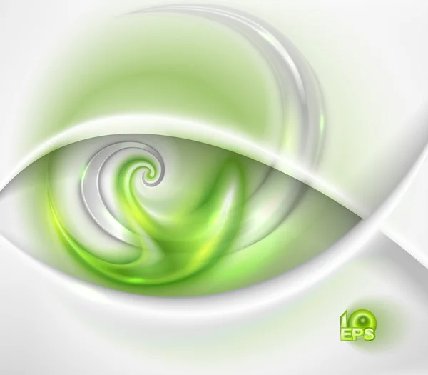 Fondo verde abstracto — Vector de stock