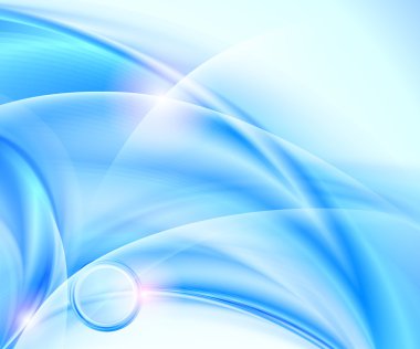 soyut kış mavi arka plan